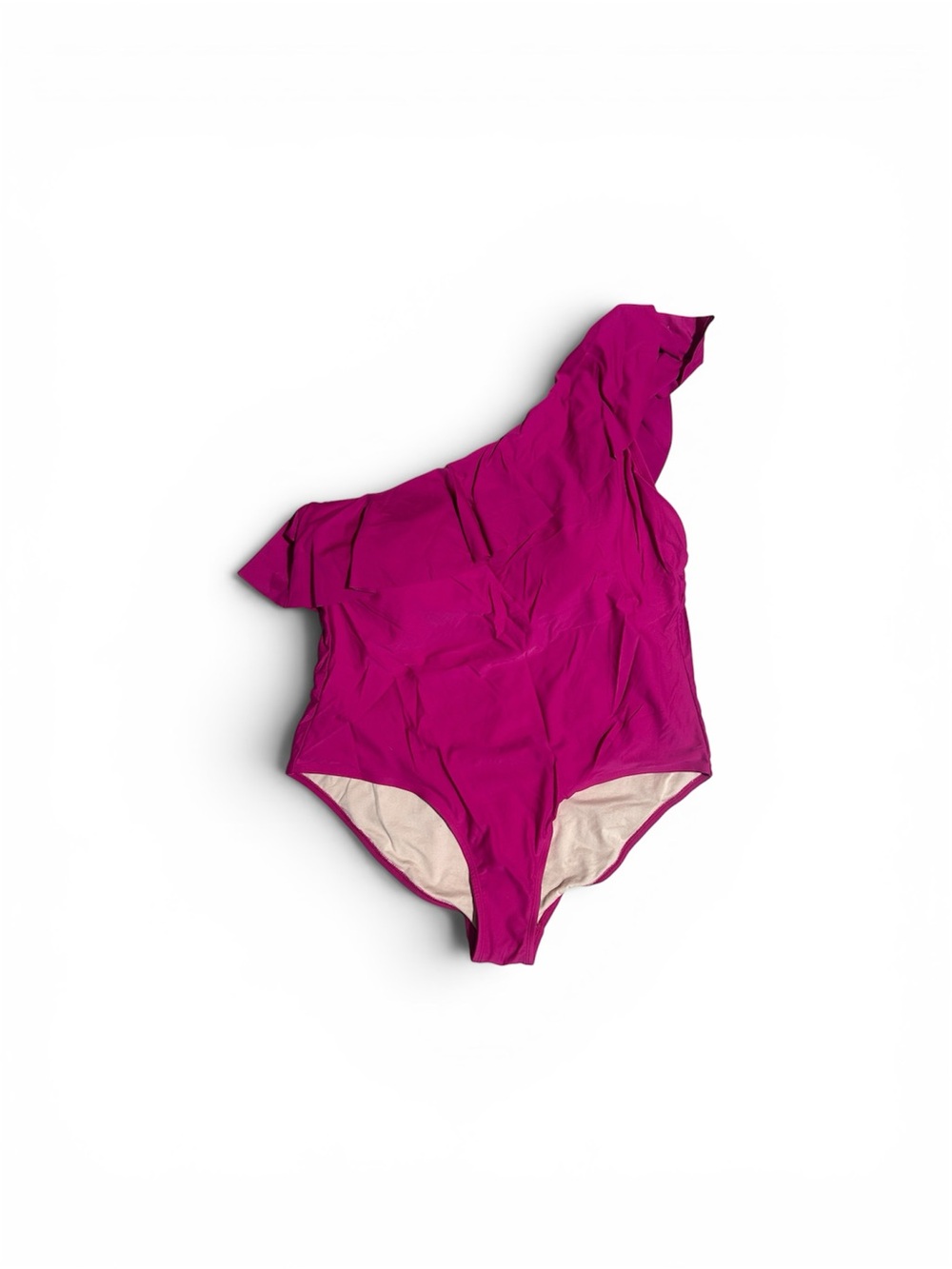 Kona sol pink ruffle one piece swimsuit size 22